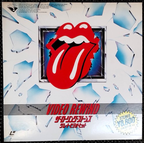 Rolling stones laserdisc video - stones,