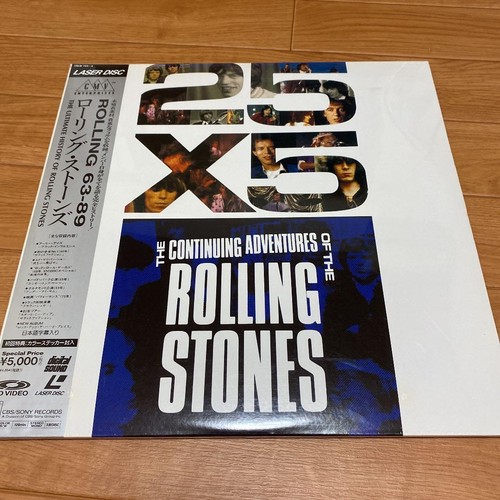 Rolling stones laser disc - stones,