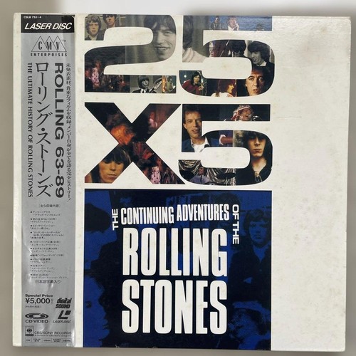 The rolling stones 25x5 laser - the,