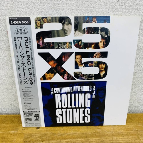 Laser disc rolling stones - ld,